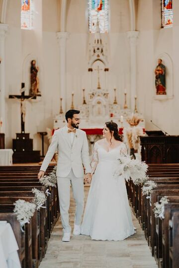 Mariage au château de Tauzies