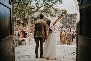 Mariage au château de Roussillon