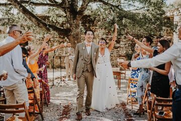 Mariage au château de Roussillon