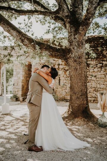 Mariage au château de Roussillon