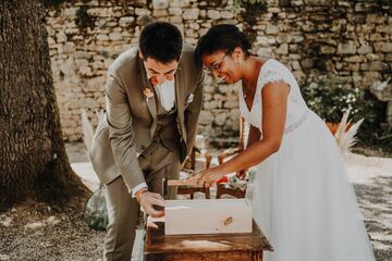 Mariage au château de Roussillon