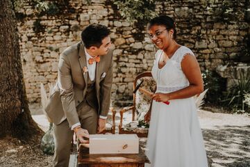 Mariage au château de Roussillon