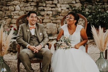 Mariage au château de Roussillon