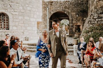 Mariage au château de Roussillon