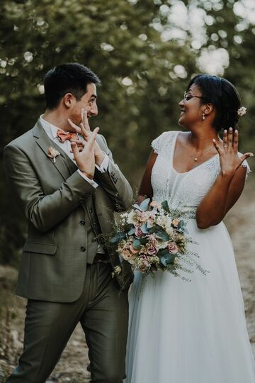 Mariage au château de Roussillon