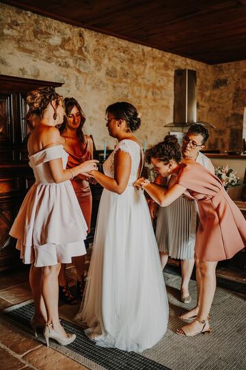 Mariage au château de Roussillon