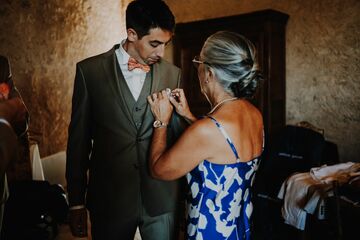 Mariage au château de Roussillon