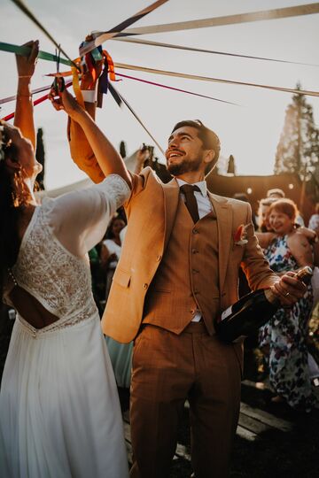 mariage au chateau de bois rigaud