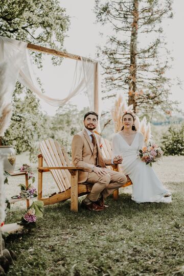 mariage au chateau de bois rigaud