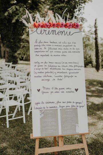 mariage au chateau de bois rigaud