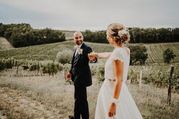 mariage au chateau de tauzies