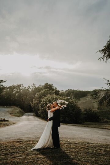 mariage au chateau de tauzies