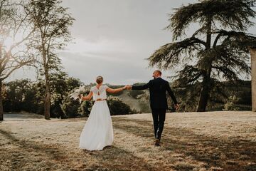 mariage au chateau de tauzies