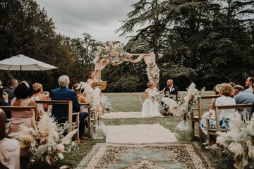 mariage au chateau de tauzies