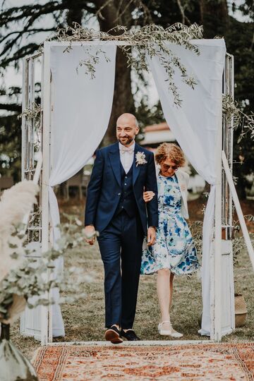 mariage au chateau de tauzies