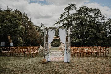 mariage au chateau de tauzies