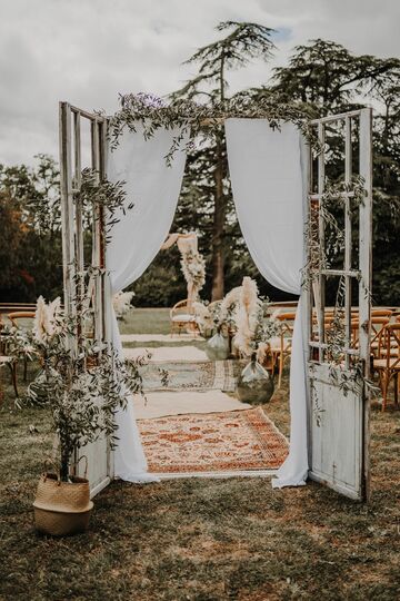 mariage au chateau de tauzies