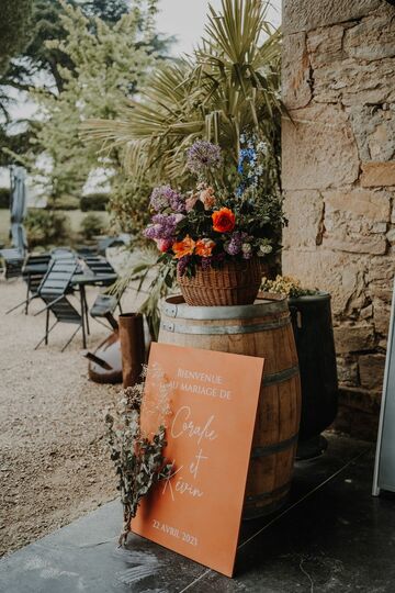 mariage au chateau de terride