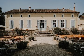 mariage au chateau saint jean des plats