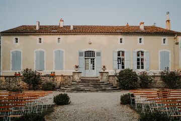 mariage au chateau saint jean des plats