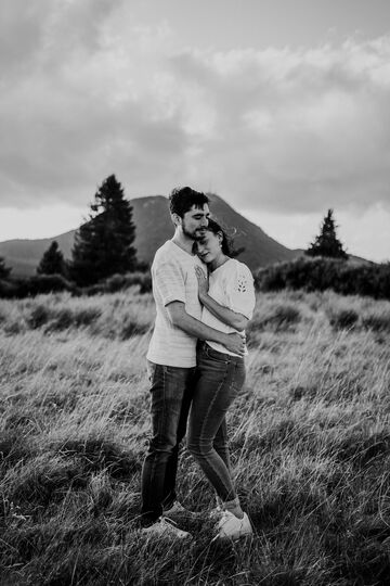 séance couple dans le puy de dome