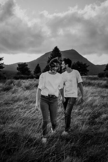 séance couple dans le puy de dome