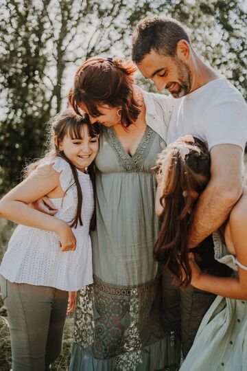 séance famille à lisle sur tarn