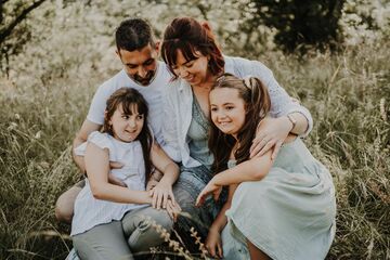 séance famille à lisle sur tarn