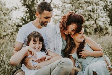 séance famille à lisle sur tarn