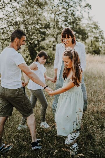 séance famille à lisle sur tarn