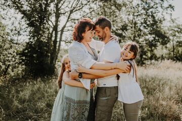 séance famille à lisle sur tarn