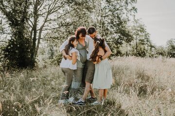 séance famille à lisle sur tarn