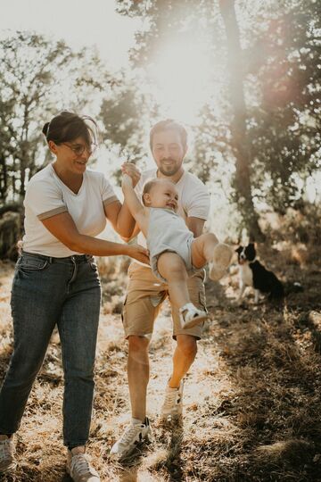 séance famille dans le tarn