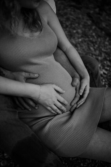 seance grossesse au bord du tarn